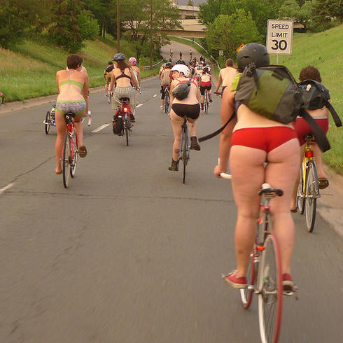 Tour de Butt: Vancouver Naked Bike Ride this Saturday 