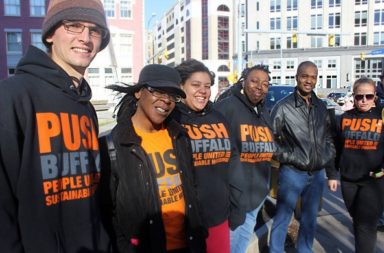 PUSH Buffalo is working to transform a 25-block area of the city into the beginning of a new community-driven sustainable economy. (Photo courtesy of PUSH Buffalo.)