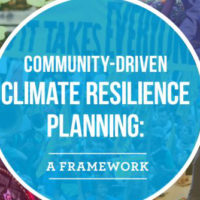 Community Driven Climate Resilience Planning A Framework Resilience