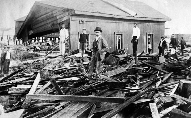 After the Great Hurricane of 1896 that struck the Gulf and Atlantic coasts of Florida.