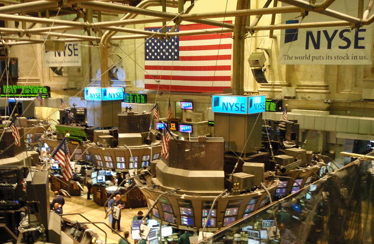 stock market floor