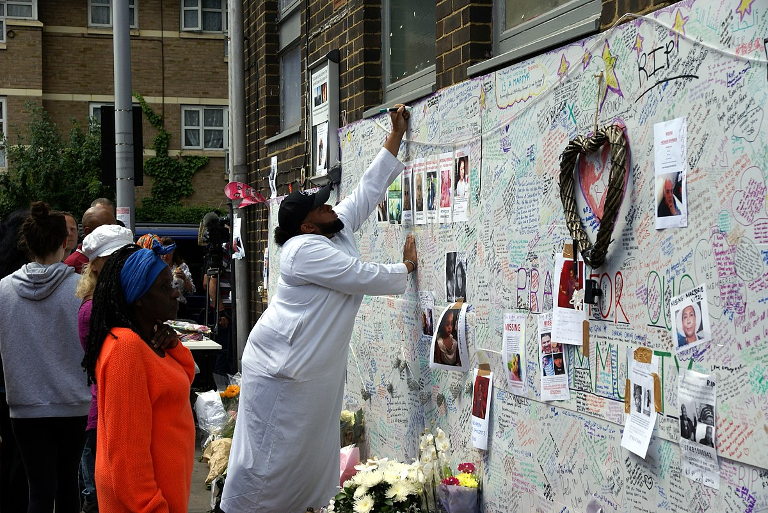 Grenfell Tower Tribute Wall