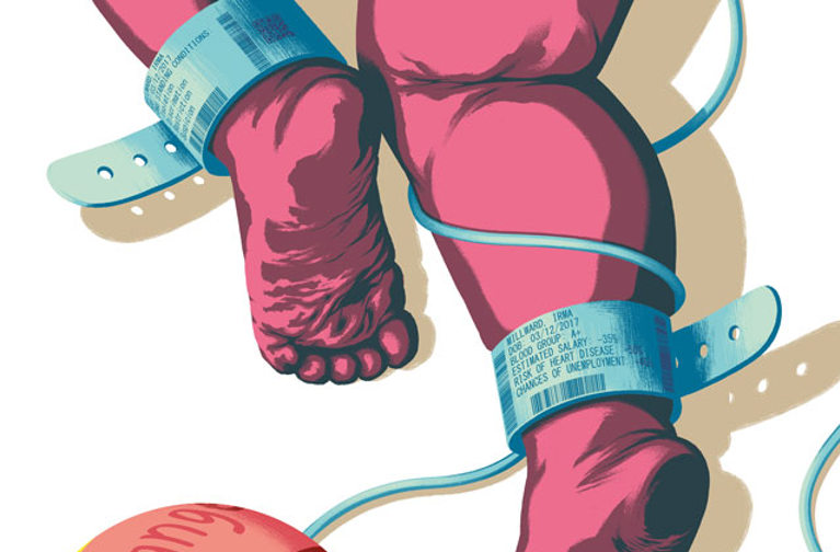 chained feet running