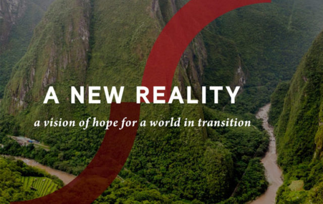 A New Reality book cover