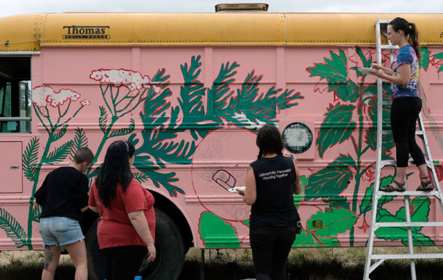 Canoe Journey Herbal Bus