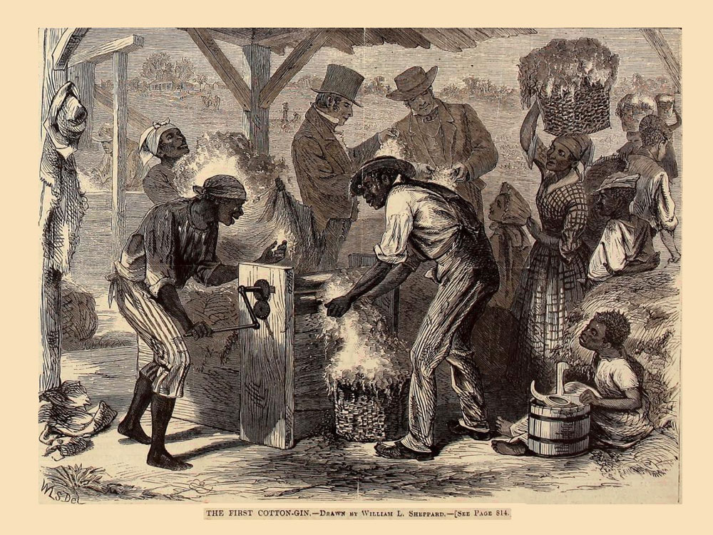 African slaves in America
