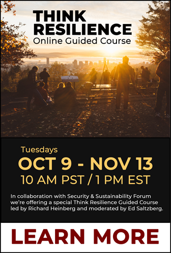 Think Resilience flier