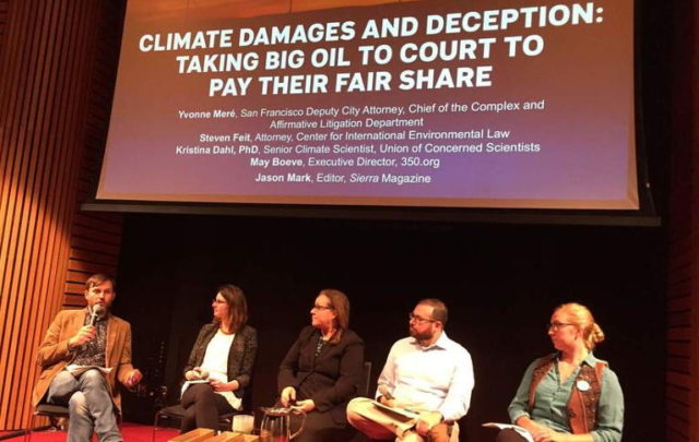 Climate change lawsuits