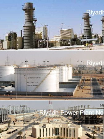 Riyadh Crude Oil Power Plant