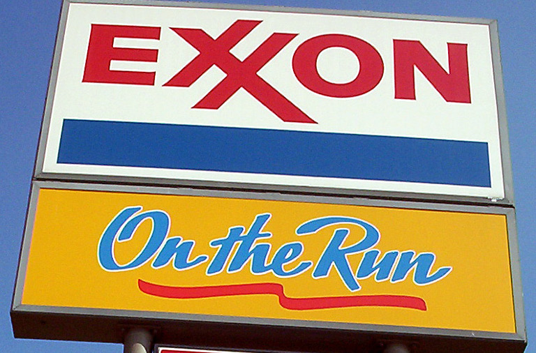 Exxon sign
