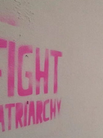 Patriarchy graffitti
