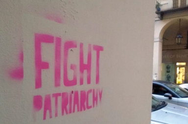 Patriarchy graffitti
