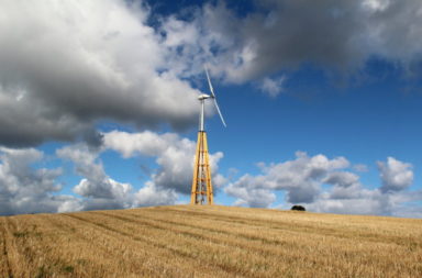 Wooden wind turbines