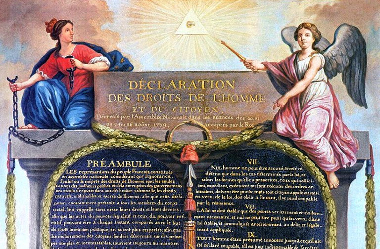 Declaration of the Rights of Man and of the Citizen approved by the National Assembly of France, 26 August 1789