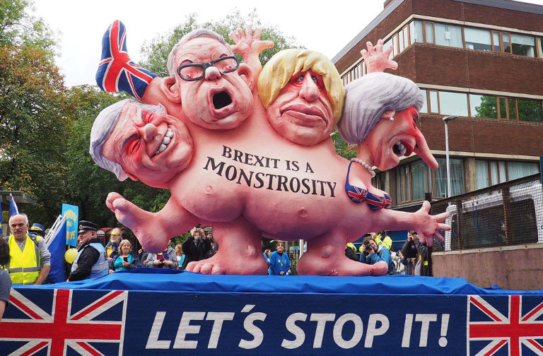Brexit-is-a-monstrosity-float-2017-10-01-in-manchester-photo-robert-mandel