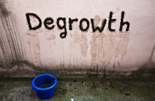 degrowth graffiti
