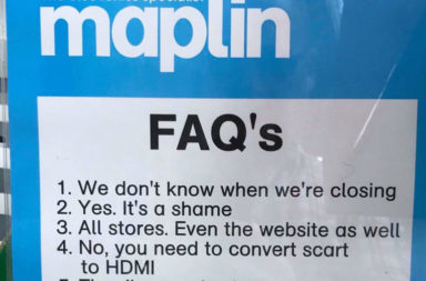 Maplin closing FAQS
