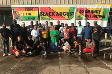 Black August Community Arts Festival volunteers