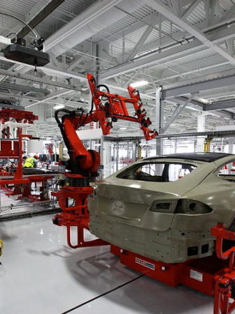 Tesla auto factories