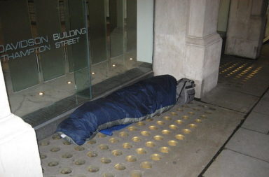 Homelessness in London