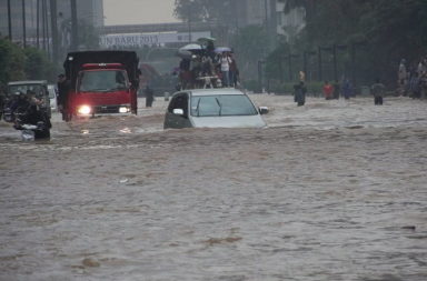 Jakarta flooding in 2013