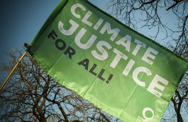 Climate Justice flag