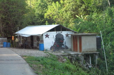 Zapatista checkpoint