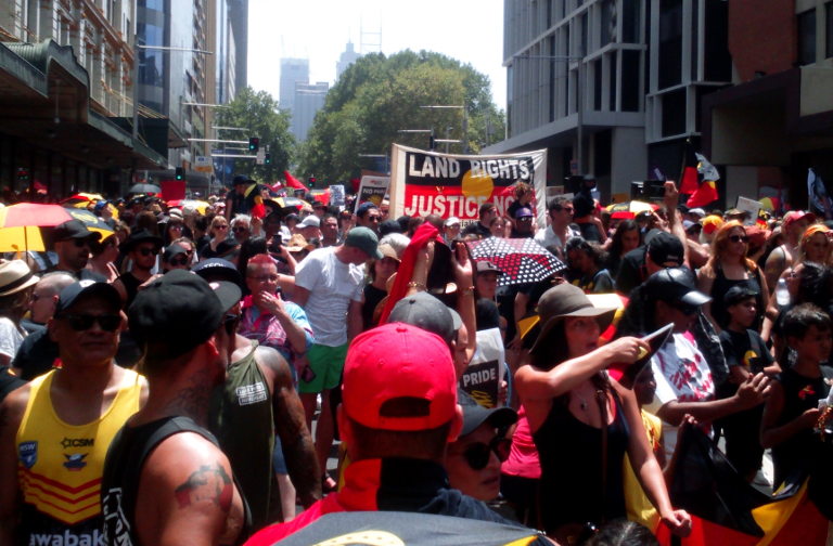 Sydney climate march