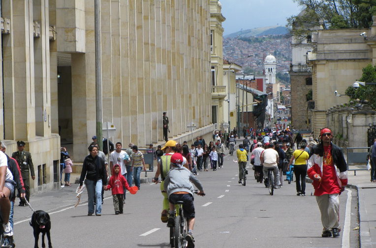 Bogota cycling