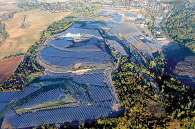 Solar park in Germany
