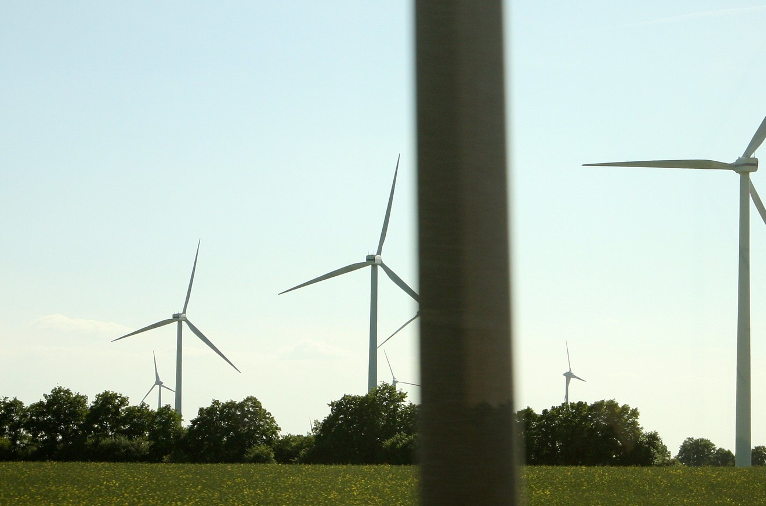 Wind farm in Germany