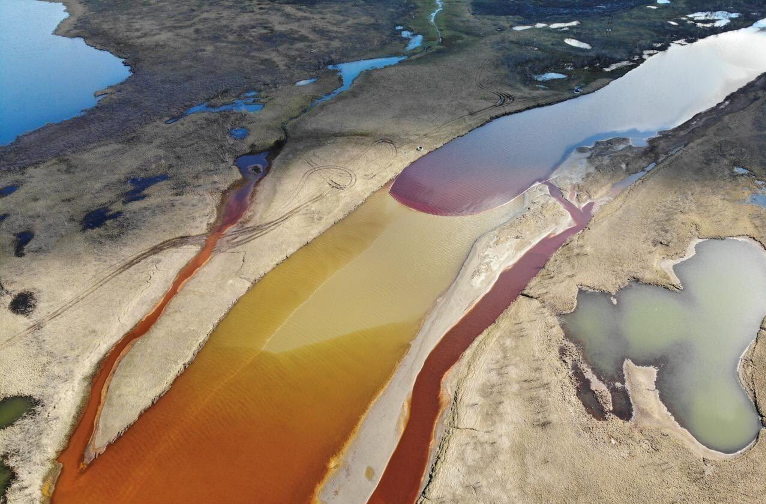 Russian Arctic oil spill