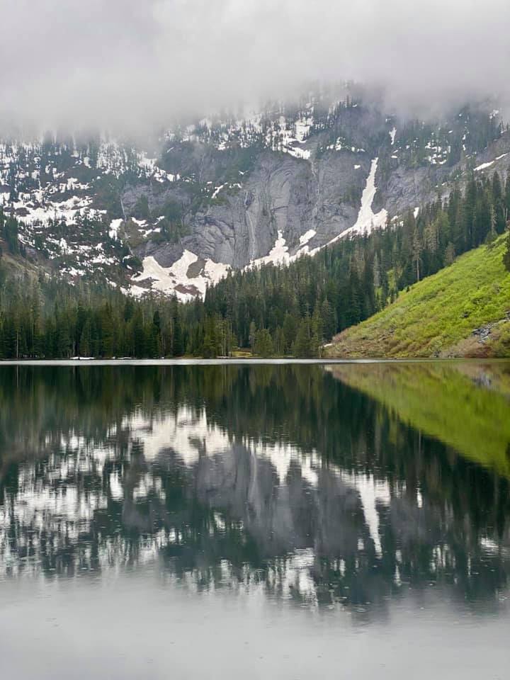 Lake Annette reflection, WA Cascades