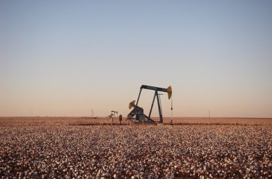 Oil well in Texas