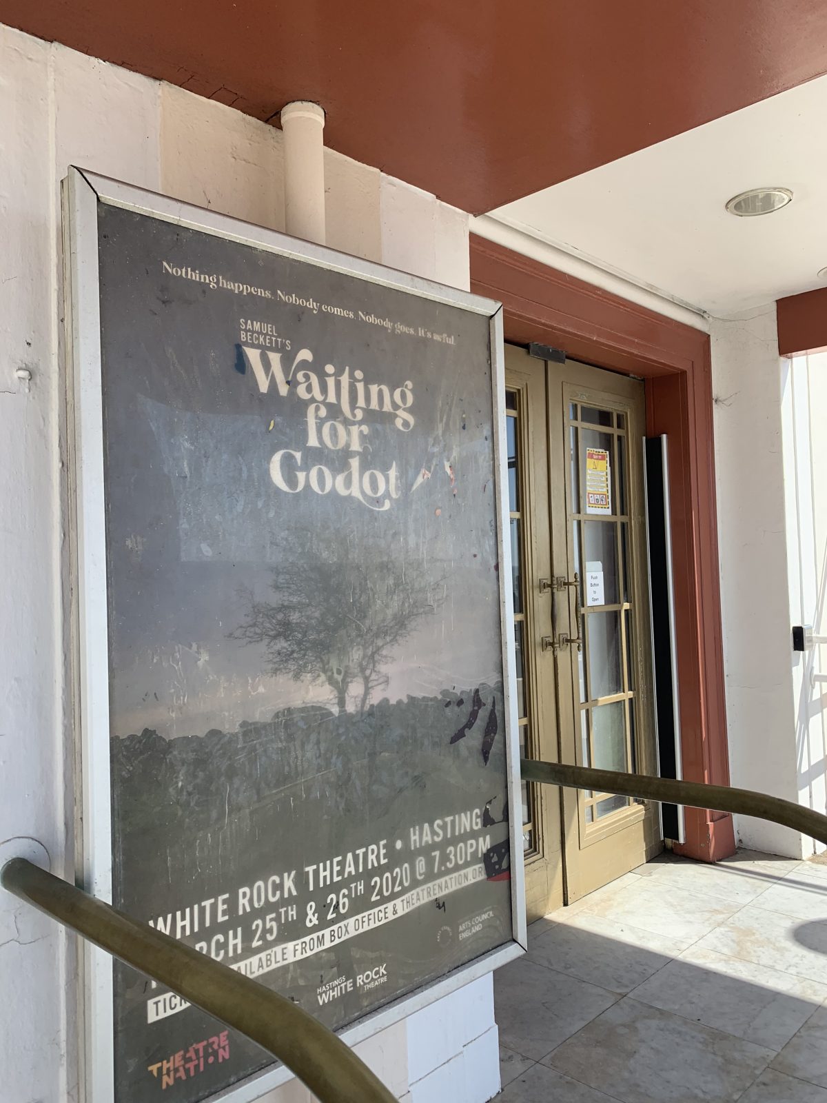 Empty theater in Liverpool