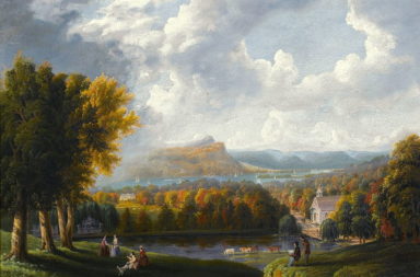 View of the Hudson by Robert Havell