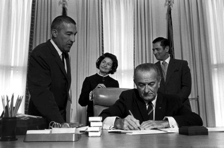 Udall and LBJ
