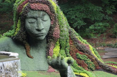 Earth Goddess sculpture