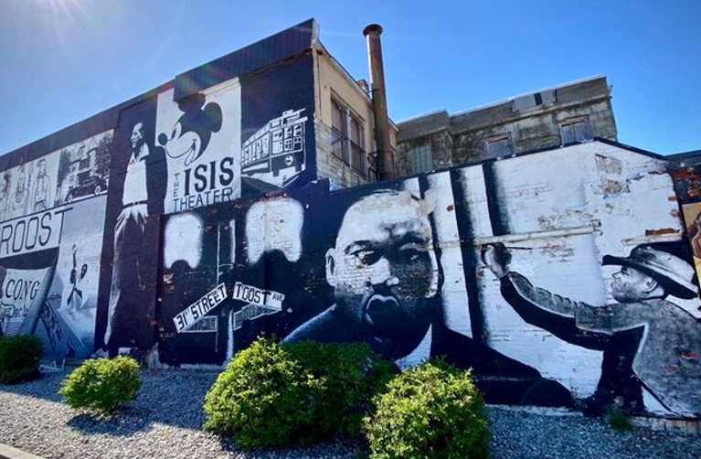 Mural at 31st and Troost in Kansas City