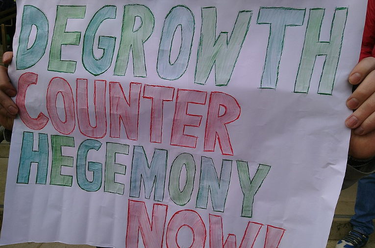 degrowth poster