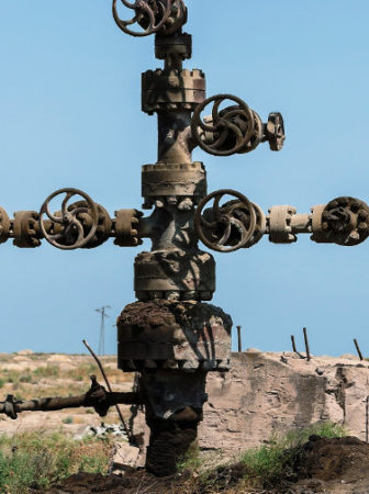 Abandoned oil distribution unit