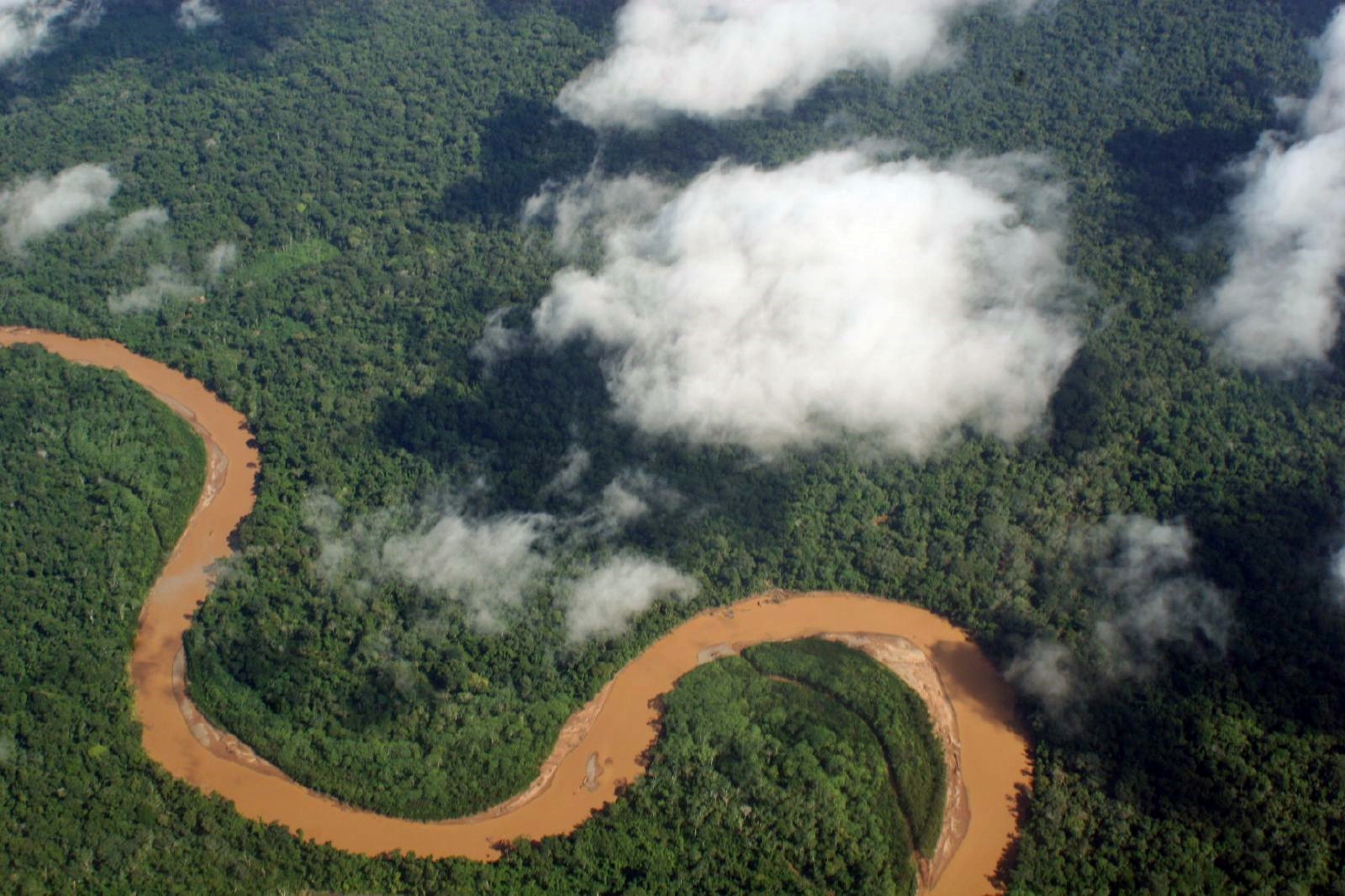 Bolivian Amazon river basin