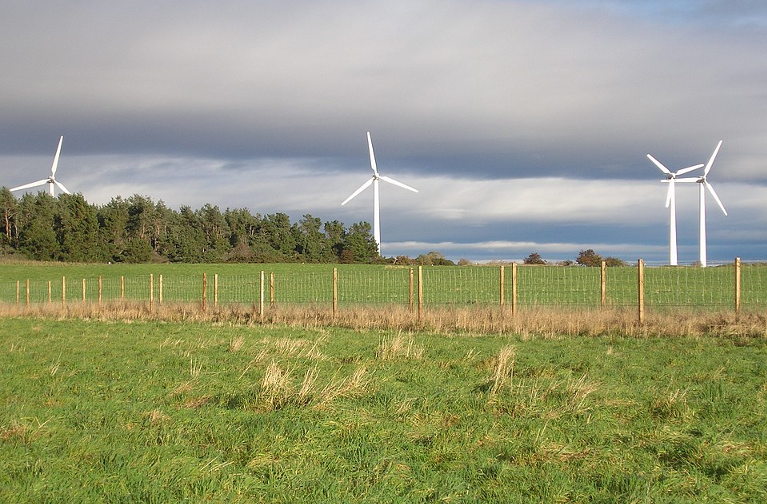 Findhorn wind turbines