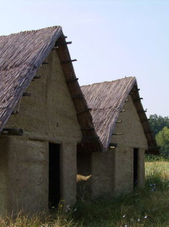 Reconstructed Neolithic house