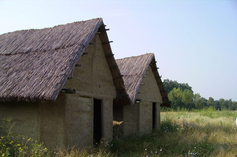 Reconstructed Neolithic house