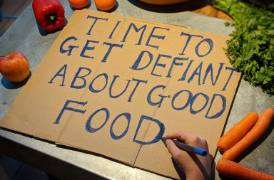 Defiant about good food
