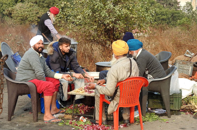 Indian farmers' protest