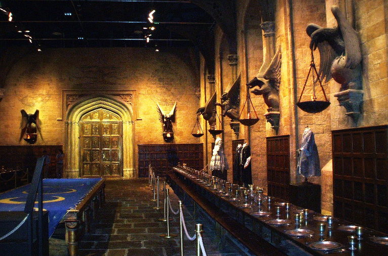 The Great Hall of Hogwwarts