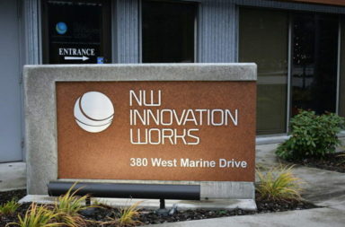 NWIW company sign