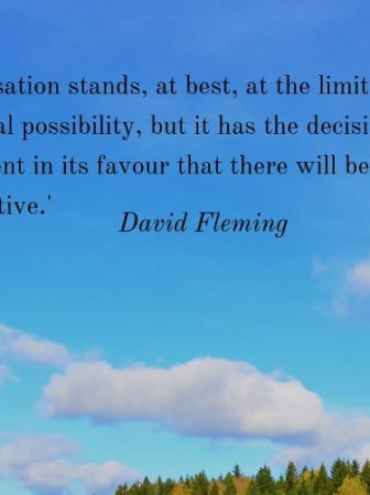 David Fleming quote